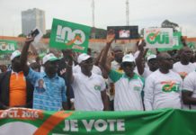 Meeting référendaire à Bouaké Silué Pégabila invite les jeunes à “envahir” le stade de la Paix