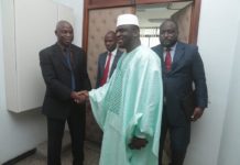 Imam aguib touré à la Présidence