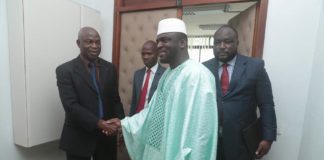 Imam aguib touré à la Présidence