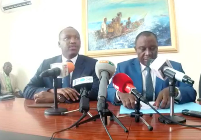 Le ministre Touré Mamadou, porte-parole adjoint du Rhdp était aux côtés d’Adjoumani