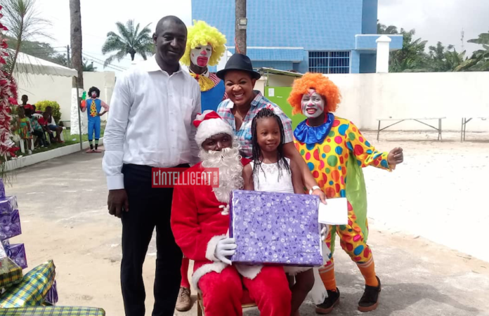 noel avec les enfants des journalistes UNJCI