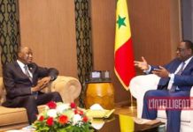 Côte d’Ivoire-Sénégal : le Premier Ministre Ivoirien, Amadou Gon Coulibaly, a été reçu en audience par le Président par le Président par Macky Sall
