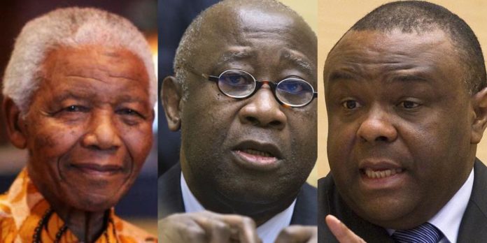 nelson mandela - gbagbo - bemba