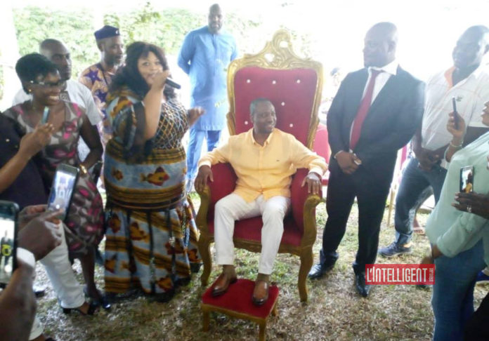 Soro Guillaume recoit Sekongo
