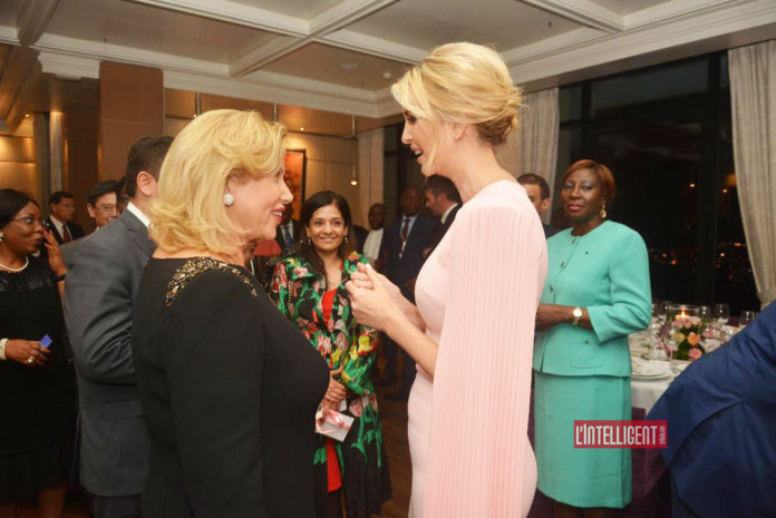 Ivanka Trump et Dominique Ouattara