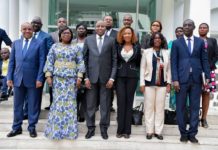 Droit de l’Homme : le nouveau bureau du Conseil National des Droits de l’Homme (CNDH) présenté au Premier Ministre Amadou Gon Coulibaly