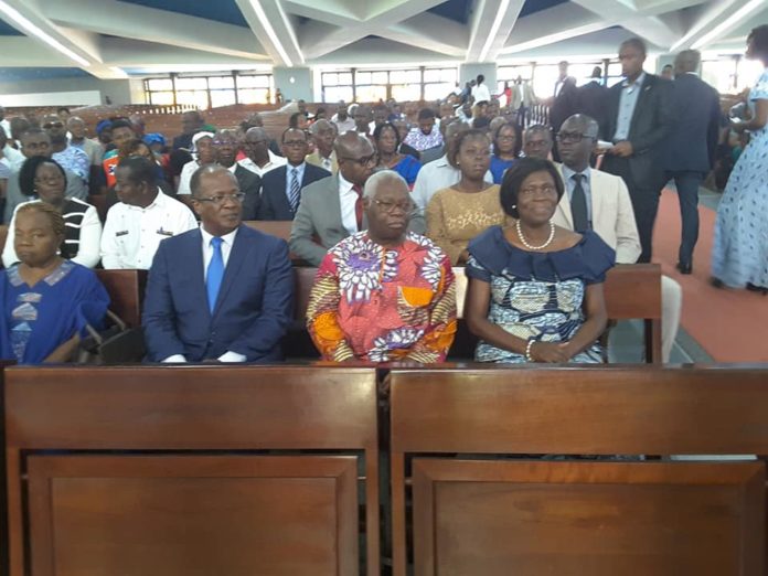 Messe 74eme anniversaire Laurent Gbagbo