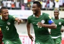 Poule B :Le Nigeria en 8e de finale grâce à Kenneth Omeruo…