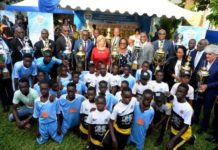 Football – Tournoi Dominique Ouattara pour les vacances 2019:Comment s’est déroulé le coup d’envoi mardi au cabinet de la 1ère Dame