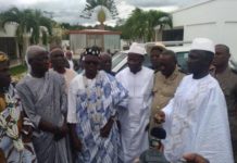 Agboville:Adama Bictogo remet un véhicule et 1 million à la chefferie traditionnelle