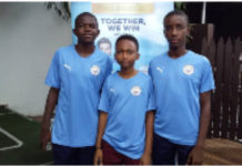 City Football Language School Gaveh, Noh et N’Diaye relatent « la City Football Academy »
