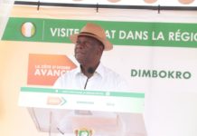 Ouattara à Dimbokro:“Nous ne nous préoccupons pas des bavardages”