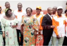 Investiture Rhdp Yamoussoukro, Anne Désirée Ouloto à propos des attaques de l’opposition : “Des bavardages ! Ils pleurent déjà la défaite en 2020”