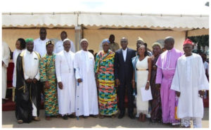 Amadou Koné et les chefs religieux de Bouaké