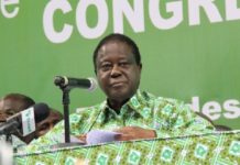 Bédié : seulement 150 mille personnes au meeting du Rhdp à Yamoussoukro