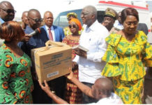 Bouaké:Une ambulance et du matériel médical de 100 millions Fcfa aux populations
