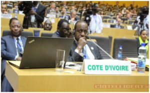 Le ministre Aly Coulibaly à l'ouverture de la 36e session du conseil Exécutif de l'UA à Addis Abeba