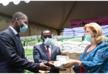 Covid 19 – District d’Abidjan: Dominique Ouattara fait des dons au ministère de la Santé et aux populations