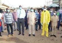 Covid 19 – Gagnoa: Yssouf Diabaté et son conseil municipal “s’attaquent’’ aux marchés