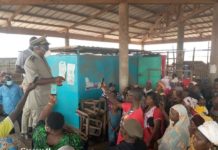 Covid-19 : Daloa Le préfet Bako Digbé Anatole accentue la sensibilisation
