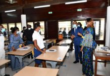 Examens de la formation professionnelle:: Dr Brice Kouassi satisfait du déroulement des épreuves