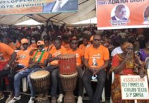 Des mouvements de soutien pro RHDP se mobilisent aux côtés de Ouattara dans la Marahoué : (Visite d’État, Côte d’Ivoire)