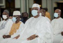 2020-Le ministre Vagondo Diomandé aux imams : « Vos prières assagiront les esprits pour un environnement apaisé pour les élections »