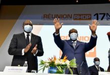 Présidentielle 2020- Alassane Ouattara aux militants du Rhdp lors du conseil politique :“Je tiens à vous féliciter pour avoir bravé et vaincu les actes de violences, les intimidations et les menaces de toutes natures”