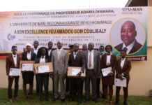 Enseignement supérieur – L’Université de Man rend hommage à feu le Premier Ministre Amadou Gon Coulibaly