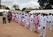 Bouaké 304 étudiants infirmiers et sage-femmes prêtent serment
