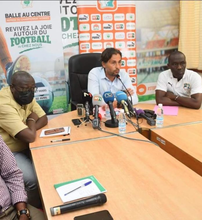 Dévoilant, le jeudi 20 mai 2021 au siège de la FIF à Treichville, la liste des joueurs convoqués pour les matchs amicaux du 5 et 12 juin 202