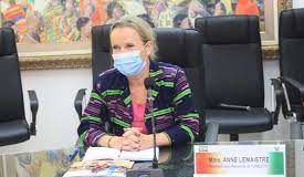 Anne Lemaistre, représentante résidente en Côte d'Ivoire de l’Organisation des nations unis pour l’éducation, la science et la culture