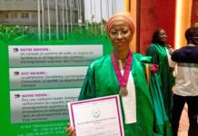 Le Prof. Bakayoko Ly-Ramata, ancienne ministre de l'enseignement supérieur de Côte d'Ivoire et ex présidente de l'université Félix Houphouët-Boigny d'Abidjan