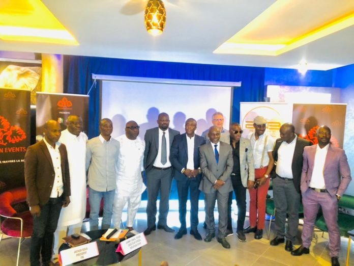 boxe Au cours d’une conférence de presse le Vendredi 3 Septembre 2021, dans un Hôtel à Abidjan Cocody-Angré, Jhymmy Traoré