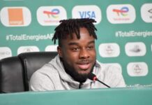 CAN 2021 – Maxwel Cornet, attaquant des Eléphants : “Le plus important, c’est de continuer de travailler pour espérer faire mieux en 2023”