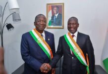 Audience- Le président du Sénat félicite le président Adama Bictogo pour son élection