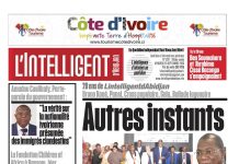 L’Intelligent en PDF : 20 ans de Lintelligentdabidjan – Bruno Koné, Panel, Cross populaire , Gala, Ballade lagunaire AUTRES INSTANTS D’UNE CÉLÉBRATION MÉMORABLE