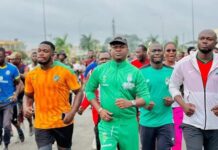 Université Félix Houphouët-Boigny d’Abidjan- La Fesci organise une séance de footing