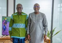 Augustin Thiam et Souleymane Diarrassouba, unis pour éviter à Yamoussoukro la répétition des événements douloureux de la présidentielle de 2020. © DR