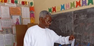 Lamoussa Djinko a accompli son devoir citoyen Photo : DR
