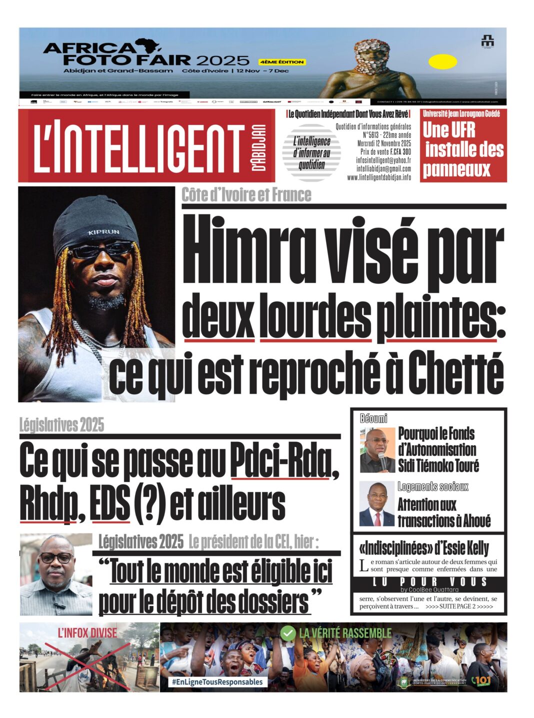 L’Intelligent en PDF: Côte d’Ivoire et France Himra visé par deux ...
