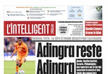 L’Intelligent en PDF: MONDIAL 2026 : LA CÔTE D’IVOIRE DÉFAITE PAR L’ALLEMAGNE Adingra reste Adingra