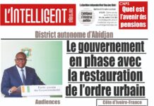 L’Intelligent en PDF: District autonome d’Abidjan Le gouvernement en phase avec la restauration de l’ordre urbain