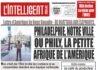 L’Intelligent en PDF: Lettre d’Amérique by Ange Kouadio – DE OUATTARA AUX ÉLÉPHANTS PHILADELPHIE, NOTRE VILLE OU PHILY, LA PETITE AFRIQUE DE L’AMÉRIQUE