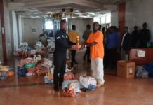 Yamoussoukro:Le District équipe la police et des associations sportives