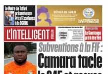 L’Intelligent en PDF : Subventions à la FIF : Camara tacle le G45 et accuse
