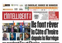 L’Intelligent en PDF:Ils font rêver la Côte d’Ivoire depuis la Norvège en mariant l’or et l’ivoire