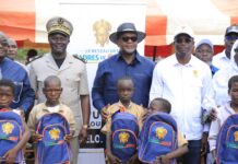 Botro : Le Réseau des Cadres de Gbêkê distribue 300 kits scolaires et appuie les associations féminines