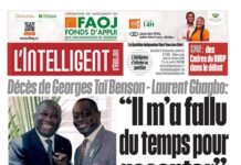 L’Intelligent en PDF: Décès de Georges Taï Benson – Laurent Gbagbo : “Il m’a fallu du temps pour accepter”