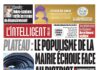 L’Intelligent en PDF: PLATEAU : LE POPULISME DE LA MAIRIE ÉCHOUE FACE AU DISTRICT